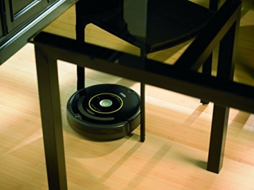 iRobot Roomba 650 Staubsaug-Roboter (Zeitplan einstellbar, 1 Virtuelle Wand) schwarz - 