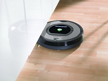 iRobot Roomba 772 Staubsaug-Roboter (1 Virtuelle Wand/ Dirt Detect Serie 2) silber/schwarz - 