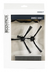 Zubehör-Set DM82-S001 (Hauptbürste, Seitenbürsten, Filter) für DEEBOT M82 (Gelbe Hauptbürste) -