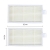TOP NEU Seitenbürste HEPA Filter Tuch Velcro für Chuwi iLife iLife 5Mop V5S V3 V3 + V5 v5 pro x5 iLife v5pro Staubsauger-Teile - 